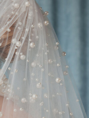 Voile perlé