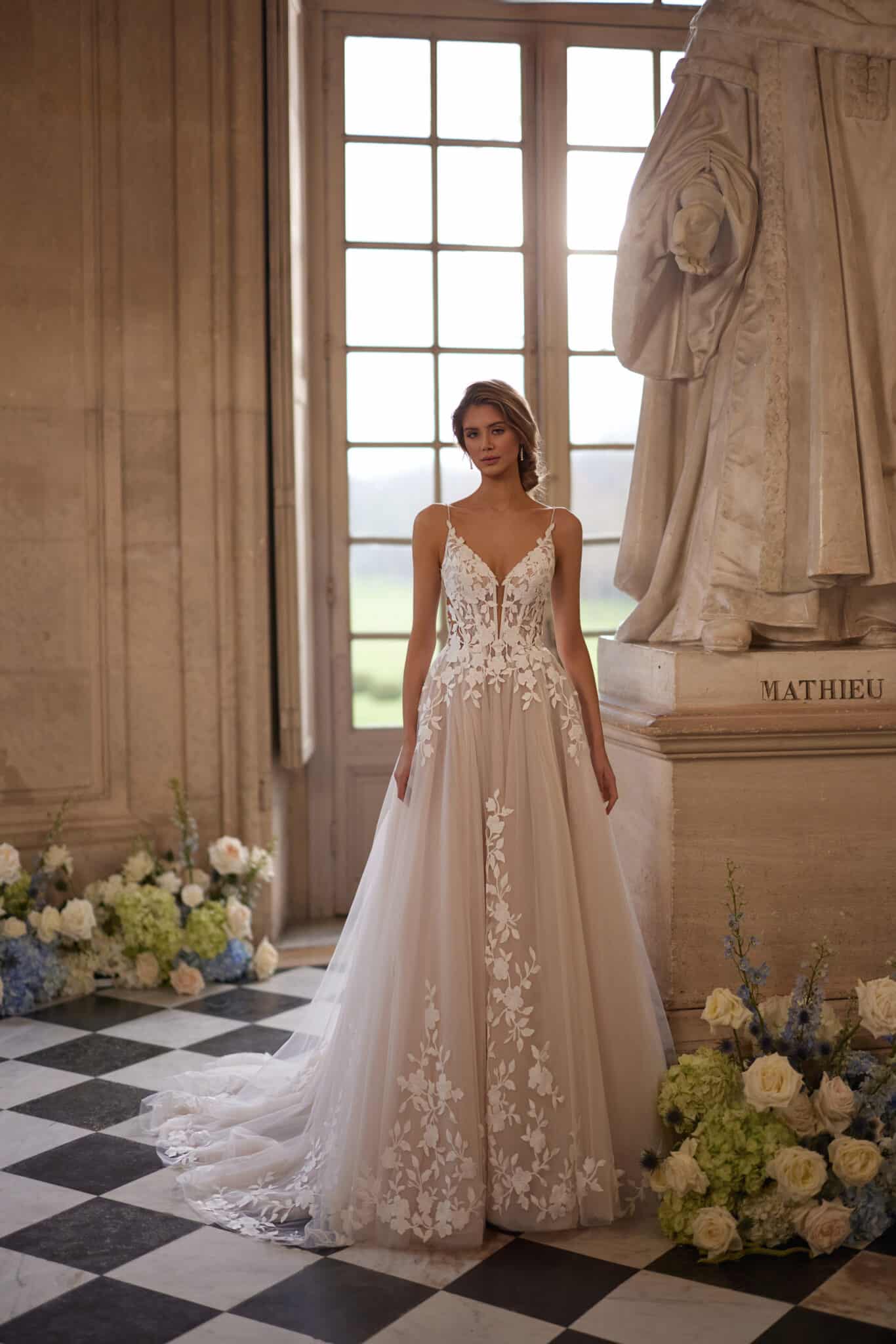 Robe de mariée essayée au showroom LM Showroom à Agen